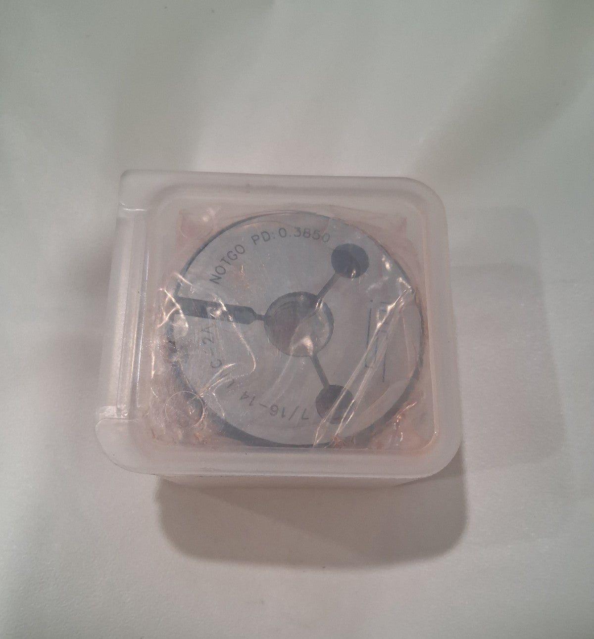 SPI Threaded Ring Gage 7/16-14 Thread Class 2A No Go