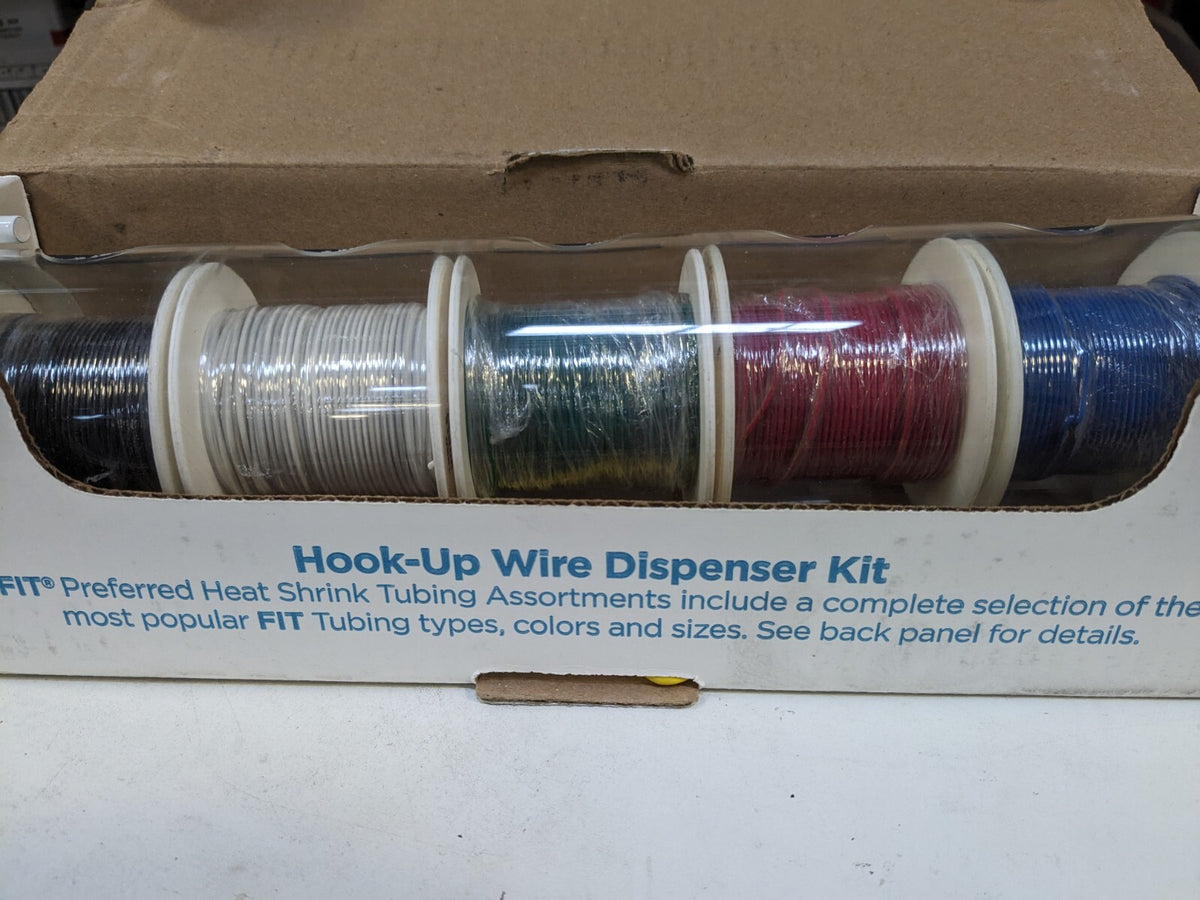 Alpha Wire 24 AWG, 7 Strand, 500' OAL, Hook Up Wire HUKIT30 NC032