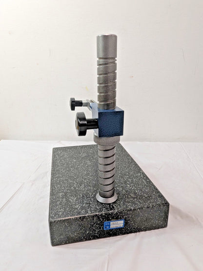 SPI Granite Base Comparator Gage Stand w/10" Post 12" x 8" x 2&qu