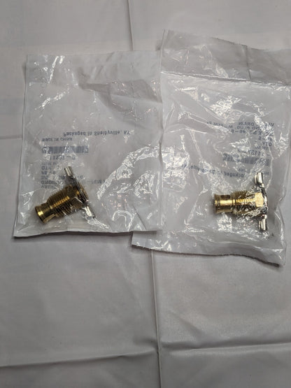 3/8 Pipe, Ground Plug Drain Drain Cock & Shutoff Valve Qty 2 11137-2