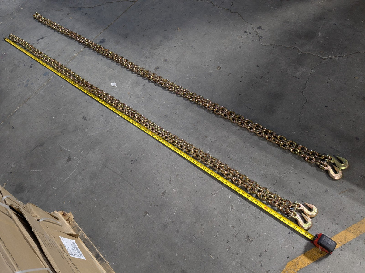 Set of 2 Vevor Ratchet Load Binder 10 Ft. Chain