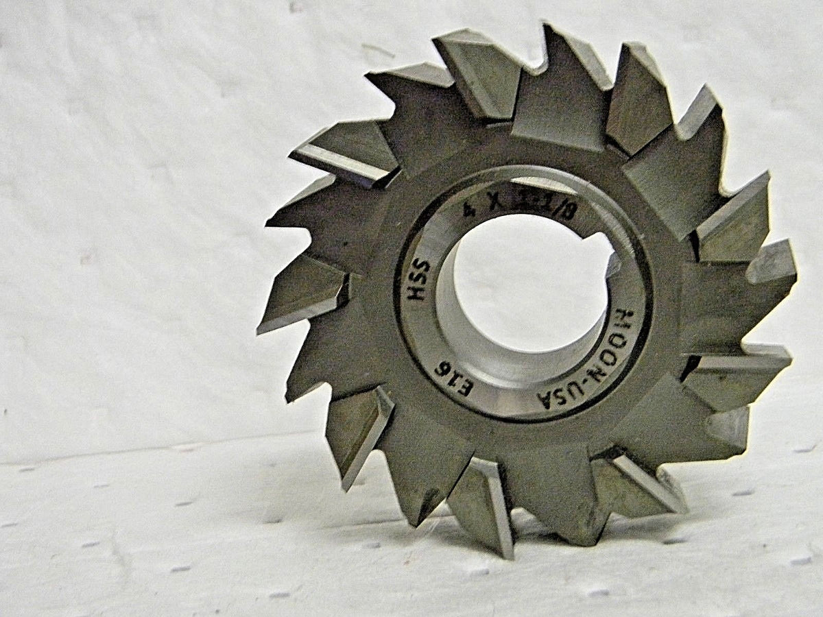 Moon High Speed Side Milling Cutter 4"Diam x1-1/8" 18 Teeth 73034704