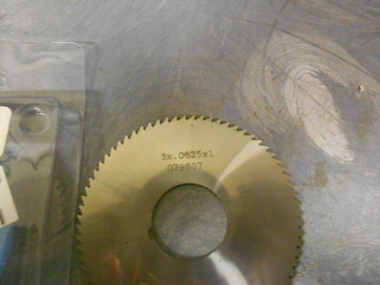 Precision 3" x .0625" x 1" 230T Solid Carbide Jewelers Saw #83301