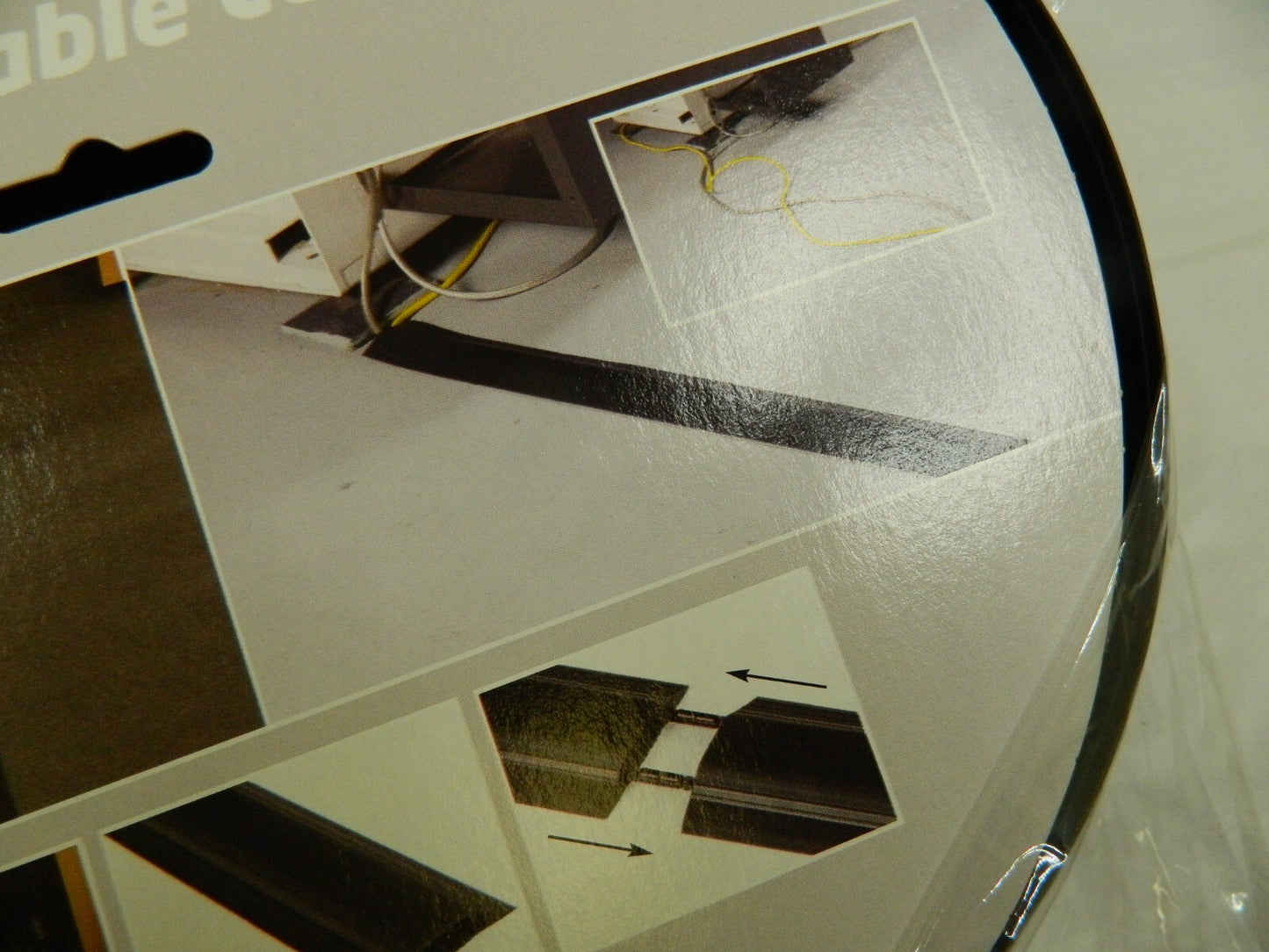 D-LINE PVC Floor Cable and Wiring Cover: Polyvinylchloride, 1 Channel US/FC83B