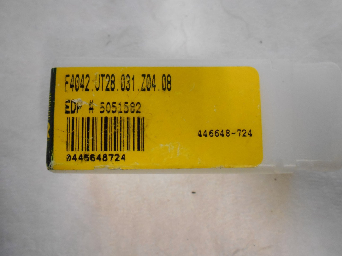 Walter Indexable Milling Cutter 1.250" x 0.315" x 2.71" Carbide 4