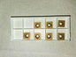 Metabo 0.433" Power Beveling & Deburring Square Insert Qty7 623564000