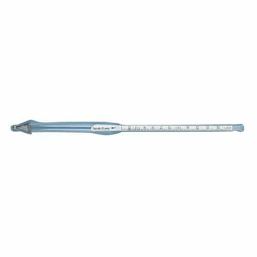 Chase Inst Heavy Liquid Specific Gravity  Hydrometer 1.600-1.820mm Grad 1984