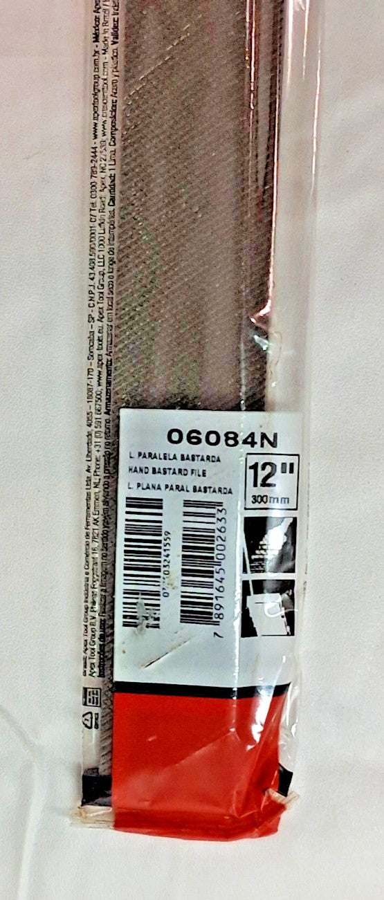 Nicholson American-Pattern File 12"L Flat Double 1-5/32"W 9/32"T 06084N