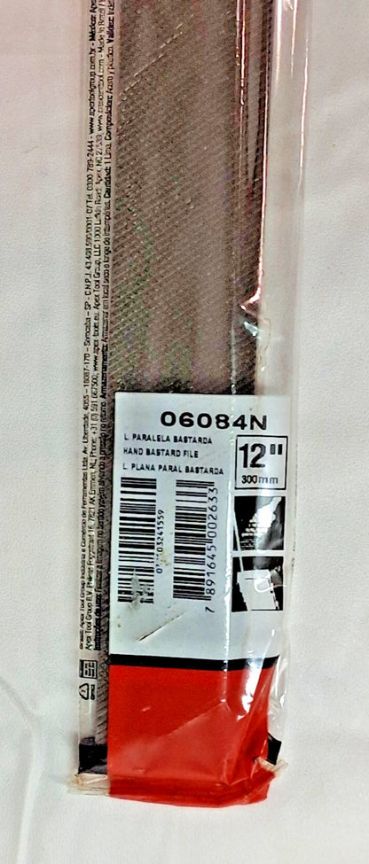 Nicholson American-Pattern File 12"L Flat Double 1-5/32"W 9/32"T 06084N