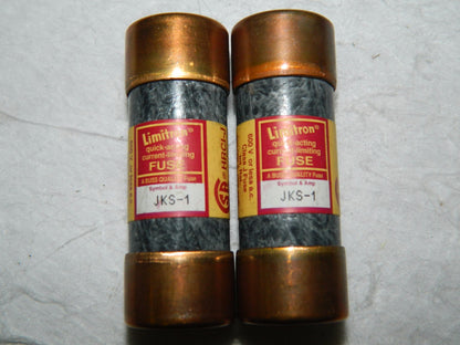 Cooper Bussmann Fast Acting General Purpose Fuse 600 VAC 1A 2 Pack #JKS-1