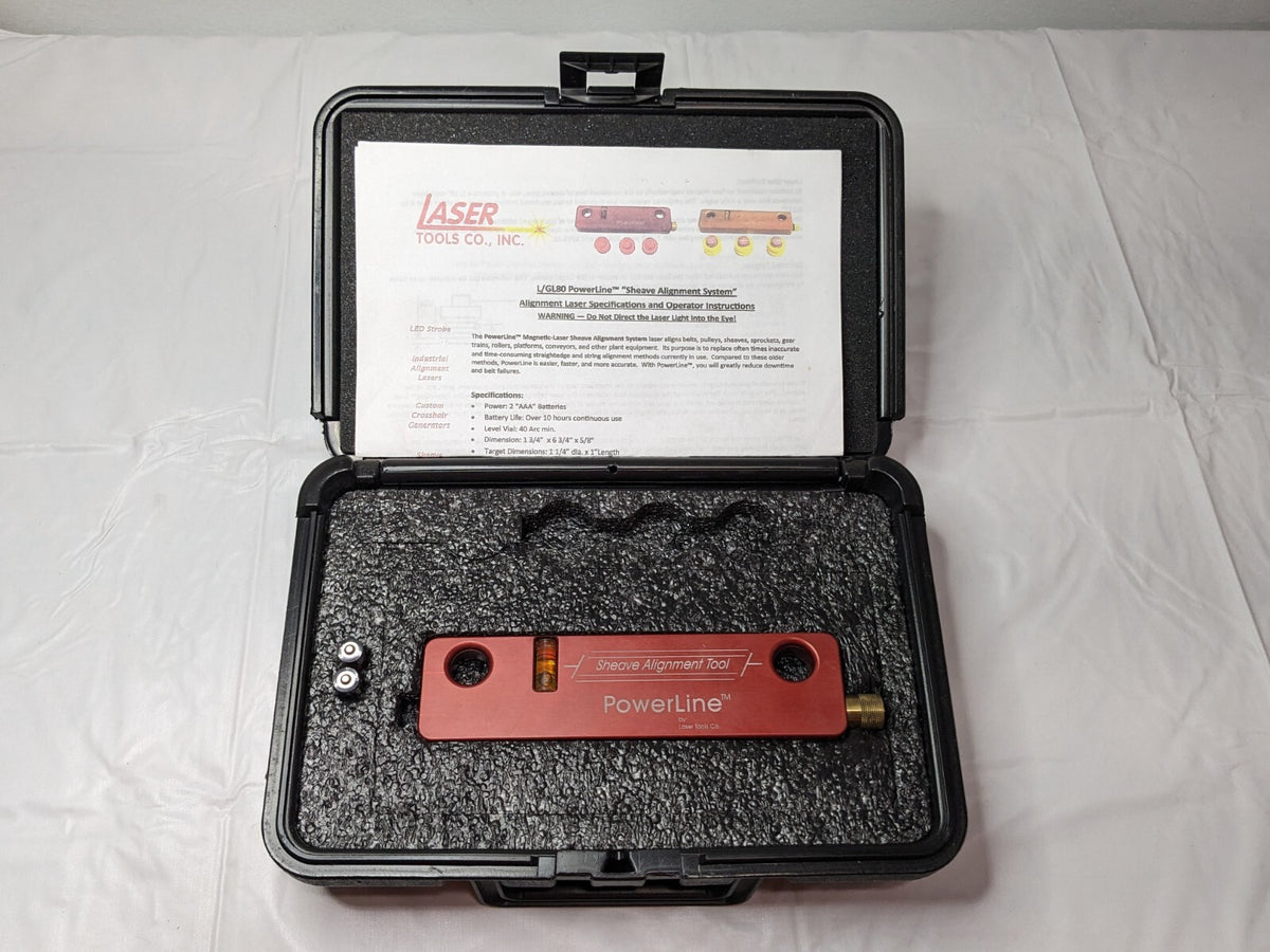 Laser Tools Co. Sheave Alignment Tool ONLY L80 INCOMPLETE PARTS/REPAIR