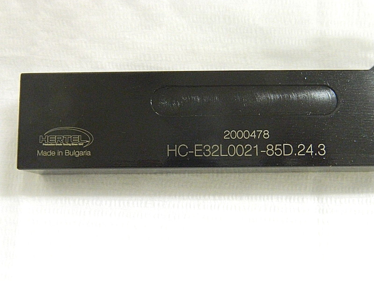 Hertel Indexable Cutoff Toolholder 1-1/4" x 1" HC-E32L0021-85D.24.3 2000478