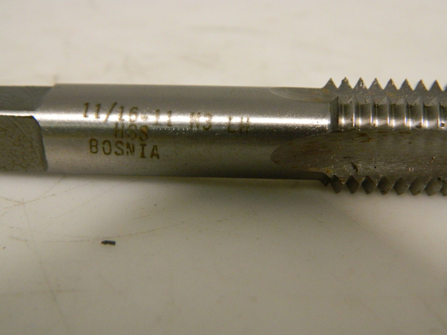 Interstate HSS Straight Flute STD Hand Tap 11/16-11 UNS 4Fl 4-1/32 OAL 04916425