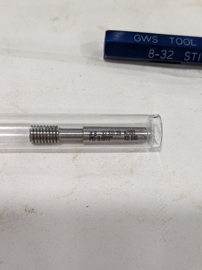 GWS Screw Thread Insert Go/No Go Gage 8-32, 2B 90502-000