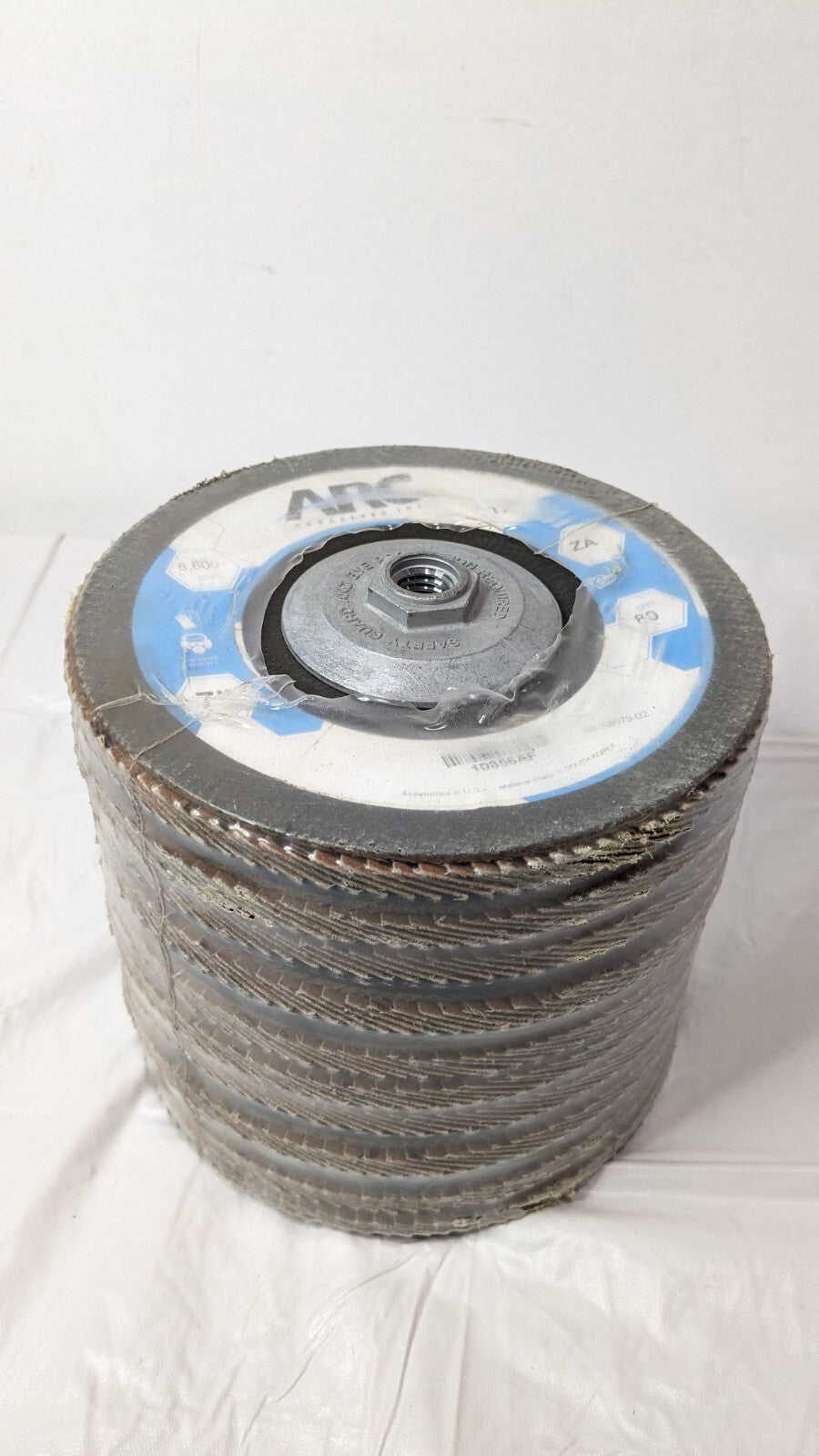 Arc Abrasives Flap Discs ZA Type 29 7" X 5/8"-11 80G 8600 Max RPM QTY