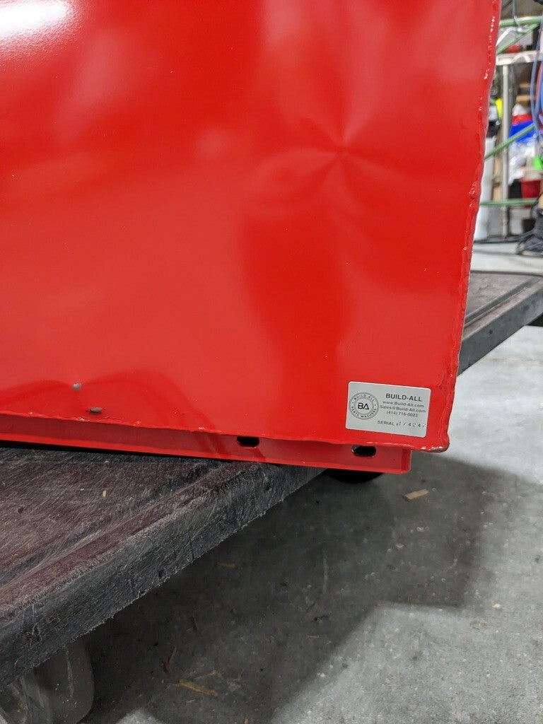 Build-All Parts Washer: 20 Gal Free Standing Solvent-Based RT-26