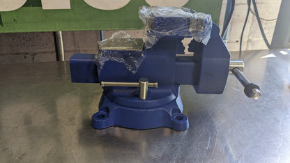GIBRALTAR Bench & Pipe Combo Vise 5.5 Width 6 Open 1/8 to 3 Pipe Cap NEW