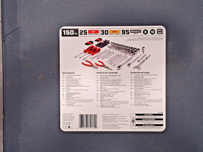 Crescent Mechanic's 150PC Tool Set CTK150