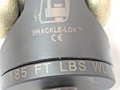 Jergens Shackle-Lok Hoist Ring 10000.000 Lb Capacity 1-8 Thread 24416