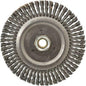 Weiler 6" OD, 5/8-11 Arbor Hole, Knotted Steel Wheel Brush QTY 10 94664