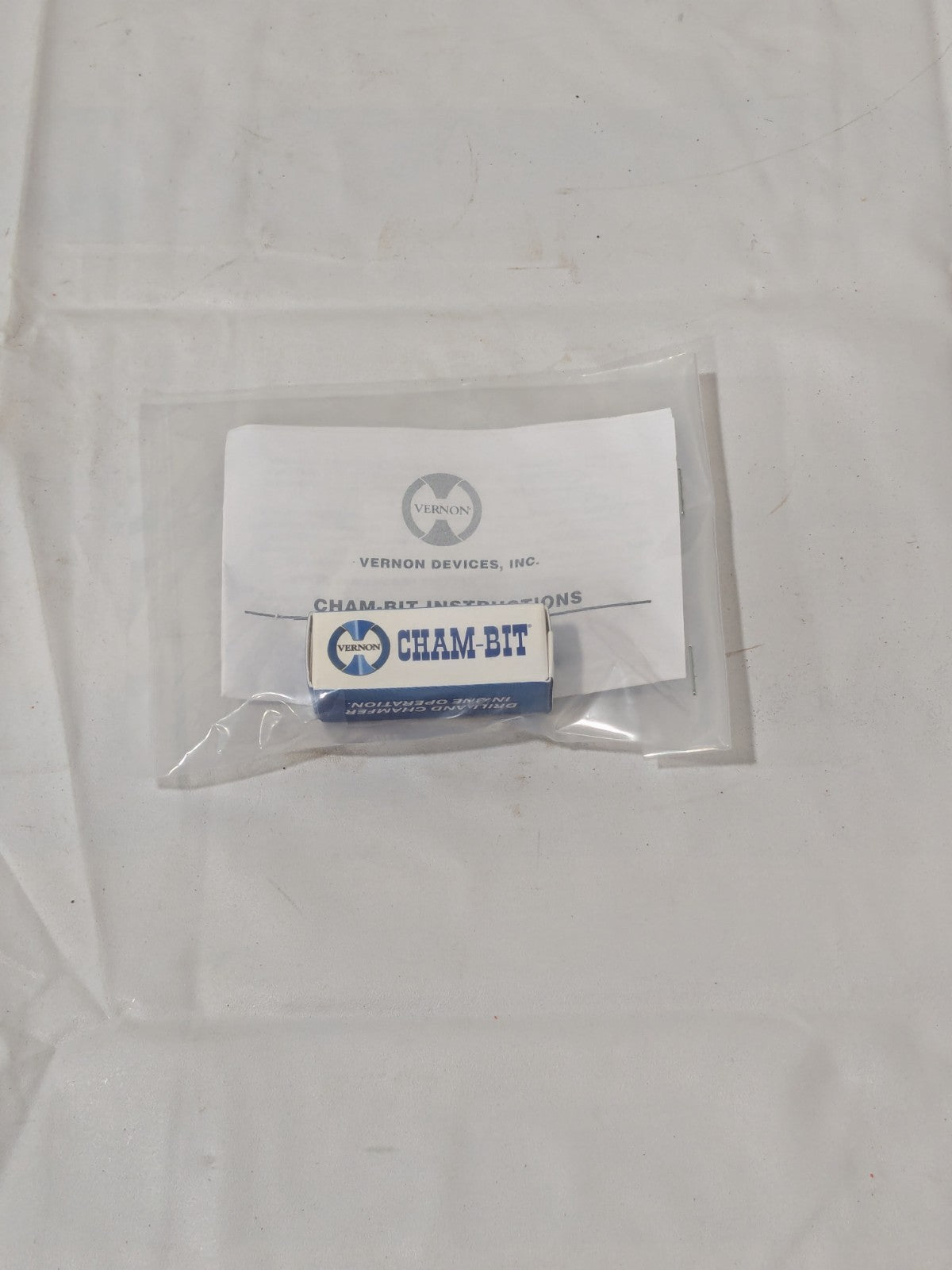 Vernon Cham-Bit 3/8" Cutter Diam 13/64" Drill Comp., CCH2030
