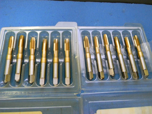 12  Vertanium Plug Taps TN3112HD 5/16"-24 x 11/16" x 2-23/32" 3FL #280520