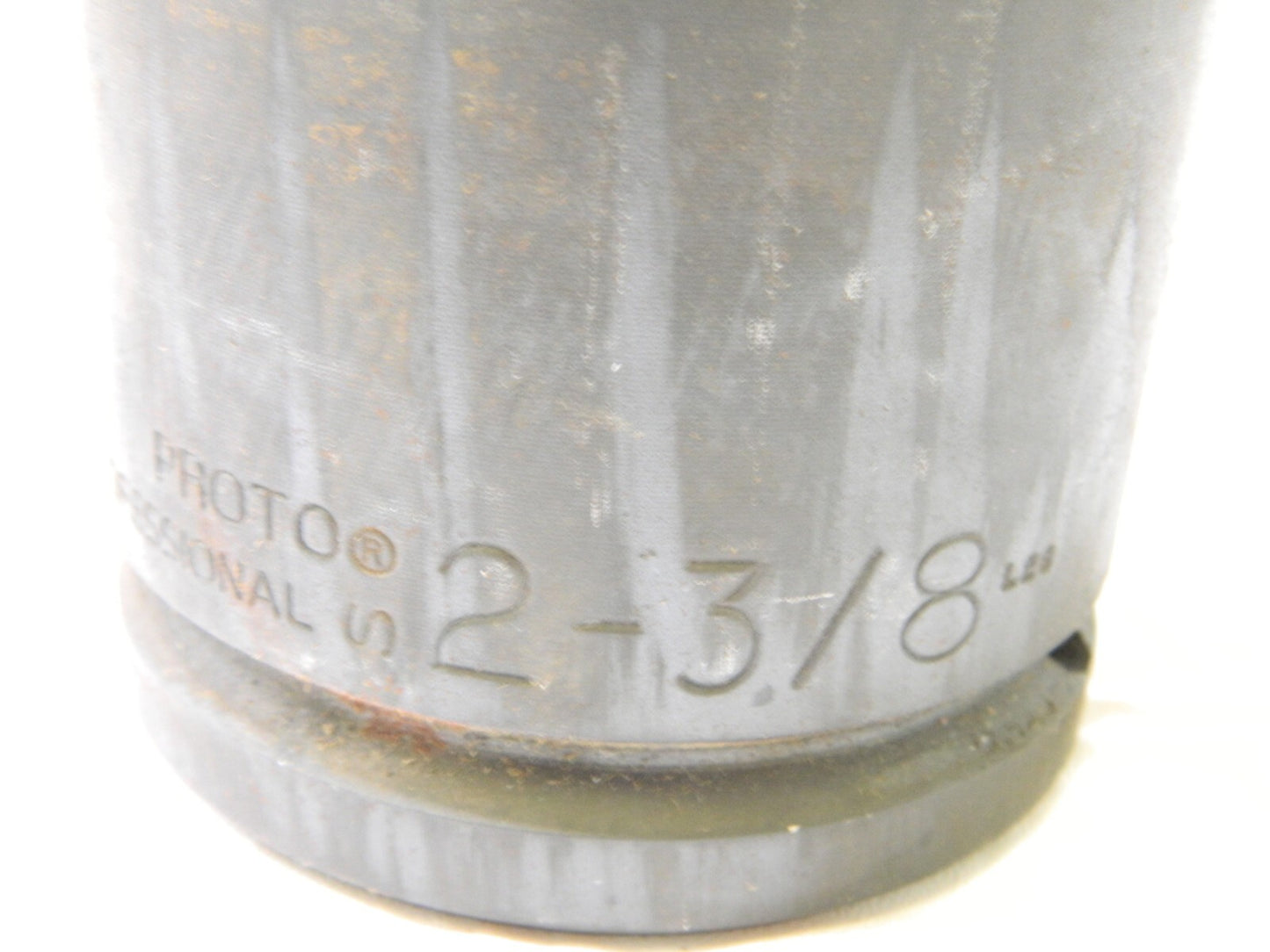 PROTO Impact Socket 2-3/8", 1-1/2" Drive , 5-7/8" OAL J15038L SURFACE RUST