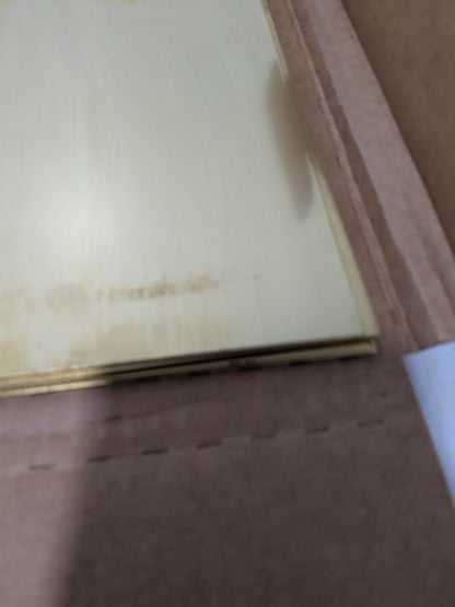 Precision 15 Pc Brass Shim Stock Sheet Assortment 0.001 to 0.031" 17550