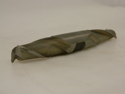 MHC HSS Sq End Mill 9/16" 1-1/8" LOC 5/8" Shank Diam 4-1/2"