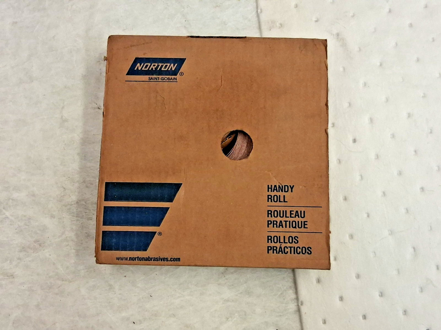 Norton Aluminum Oxide Shop Roll 1" x 50 Yd 120 Grit 66261136181