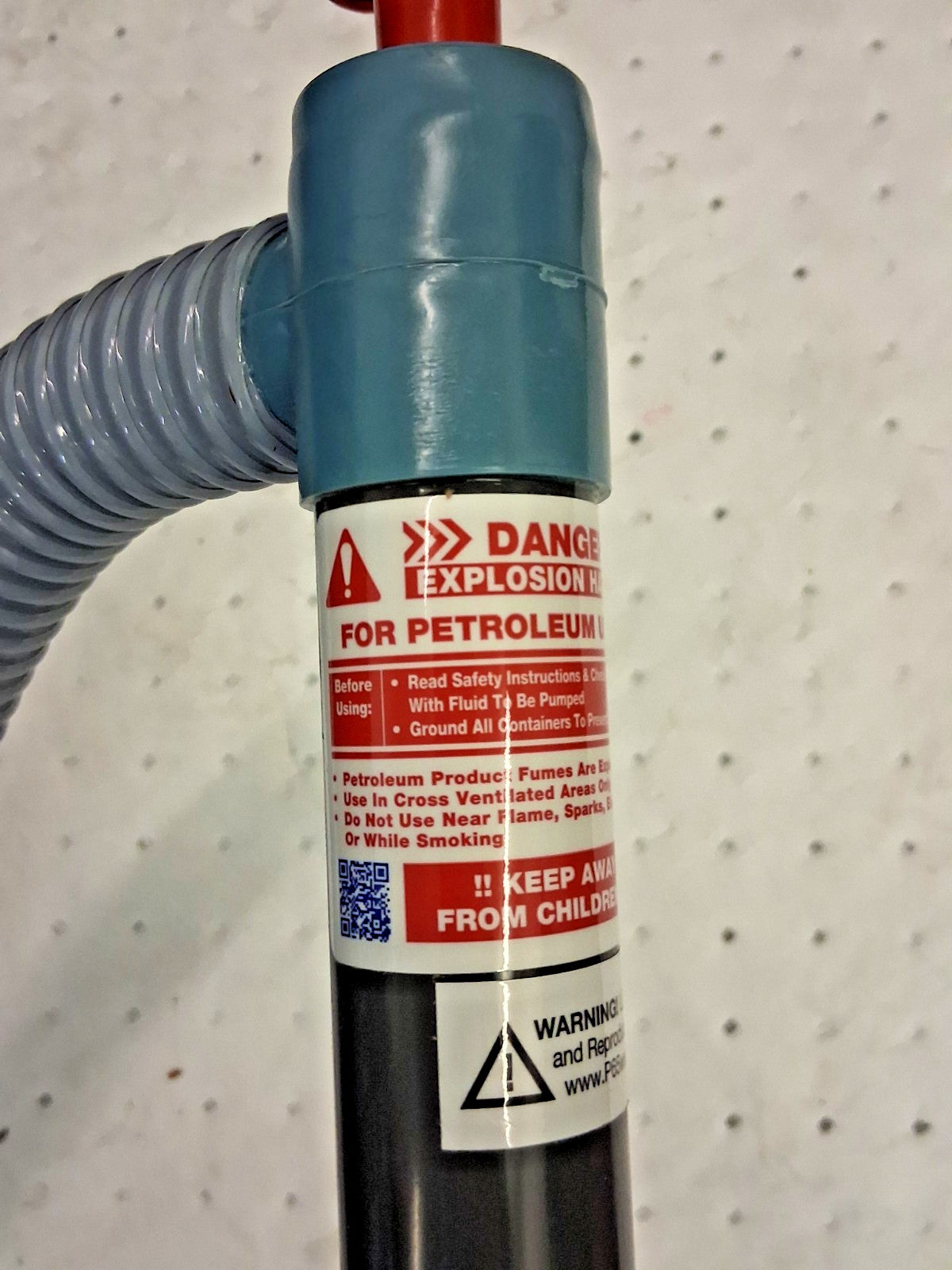 Pro PVC Hand Operated Transfer Pump 1-1/4" Outlet 336PF3-S