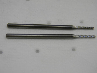 ACCUPRO 1/32 Diam 3fl Solid Carbide Ball End Mill QTY 2 AP61729596