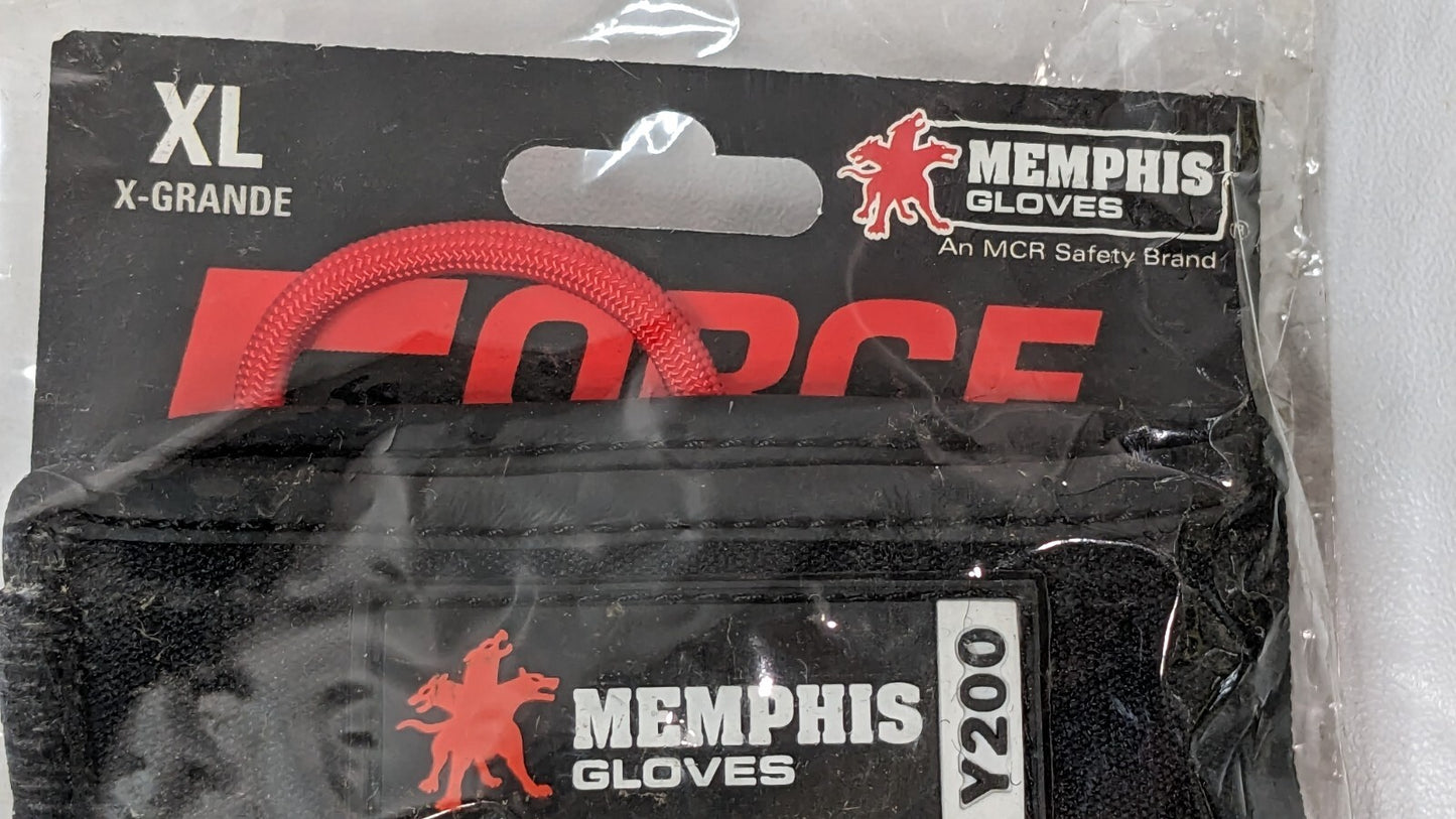 2 PAIRS MCR Safety ForceFlex Clarino Synthetic Leather Palm Pad Gloves XL Y200XL