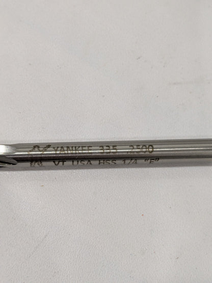 Yankee Chucking Reamer: Letter E, 4" OAL, 1-1/2" Flute Length 335-0.2500
