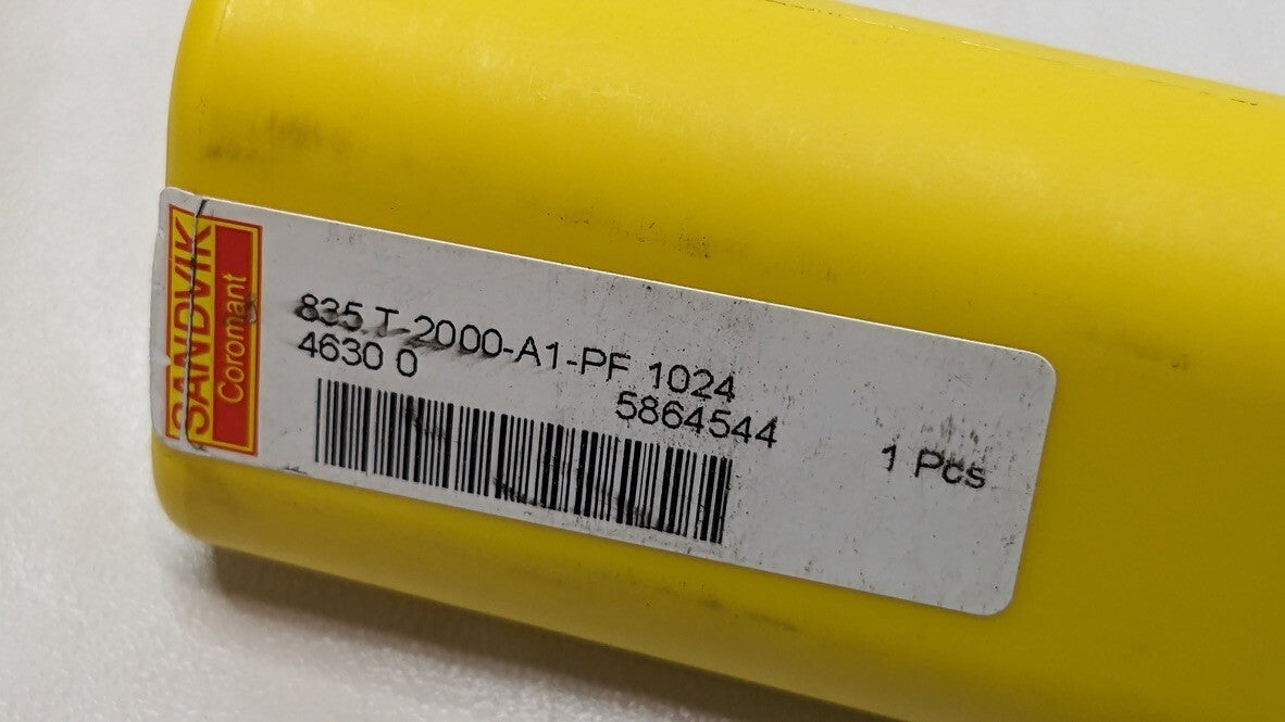 Sandvik Coromant Carbide Chucking Reamer 20mm Diam 835.T-2000-A1-PF 1024 6267000