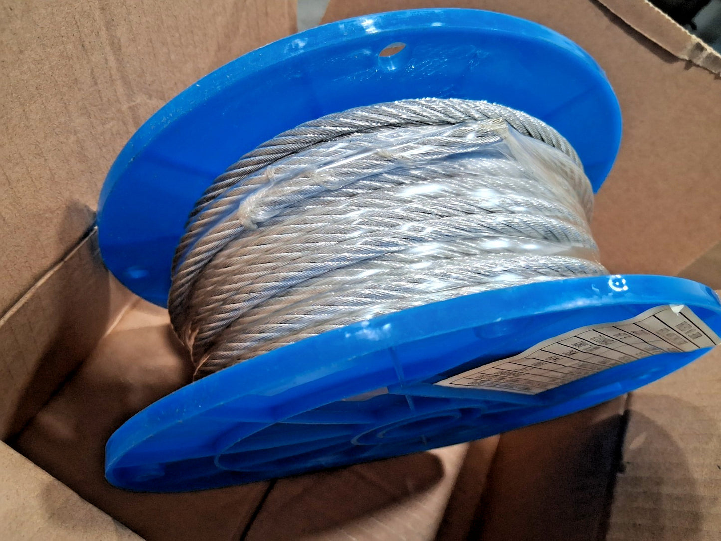 Professional Galvanized Steel Wire Rope 1/4" Dia WS-MH-WIRE-038