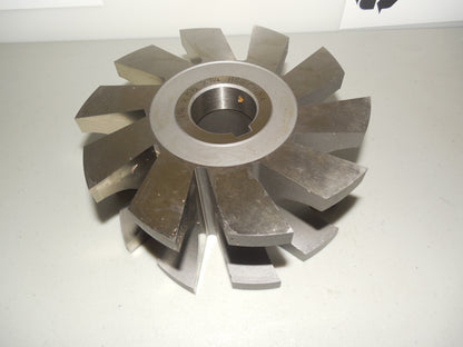 Precision 1-3/4" x 5-1/2" x 1-1/4" Concave Milling Cutter X5-MG-0