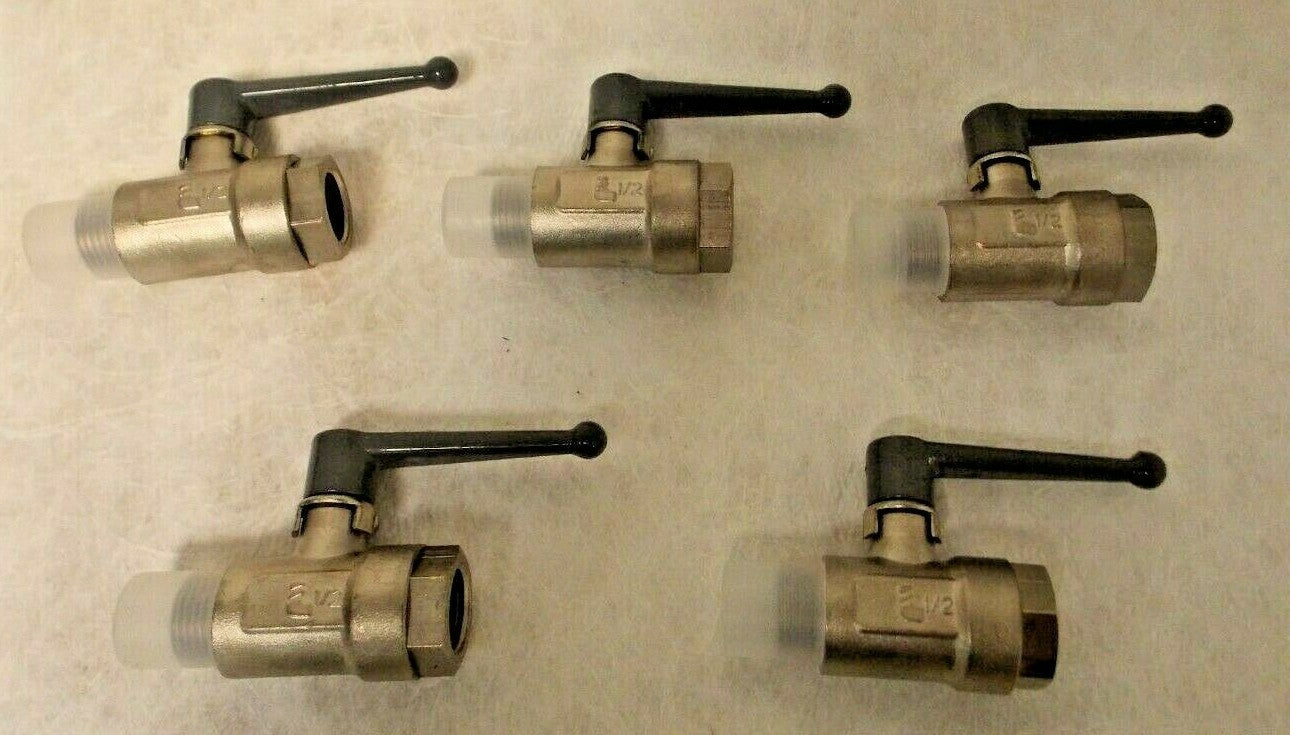 Legris Ball Valve 1/2"BSP M/F TEF/VIT  0401 13 21  box of 5