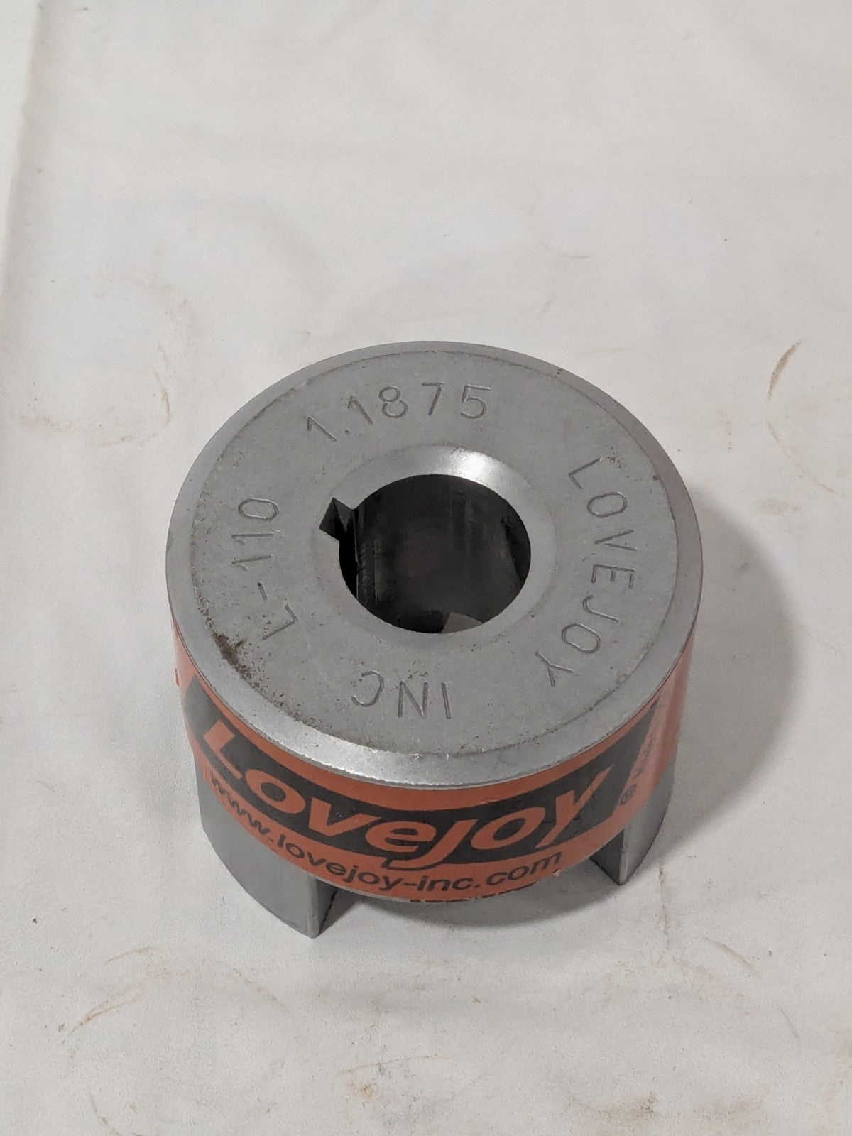 LOVEJOY Jaw L110 Coupling Hub, 1-3/16” Bore, 3.32”OD, Keyway 68514411742