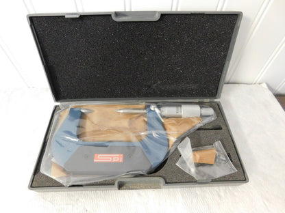 SPI 1 to 2 " Ratchet Stop Mechanical Point Micrometer 76830876