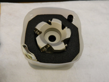 ISCAR 2.87" Cut Diam Indexable Chamfer & Angle Face Mill 3106547