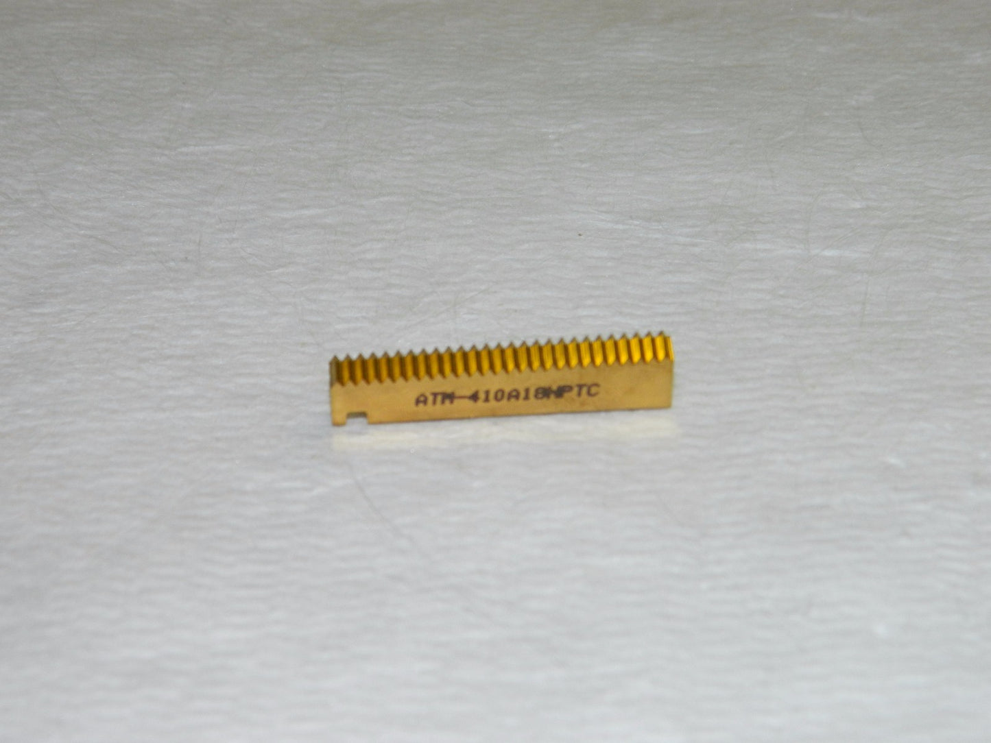 Advent Tool Solid Carbide Threadmill Inserts TiN ATM-410A18NPTC