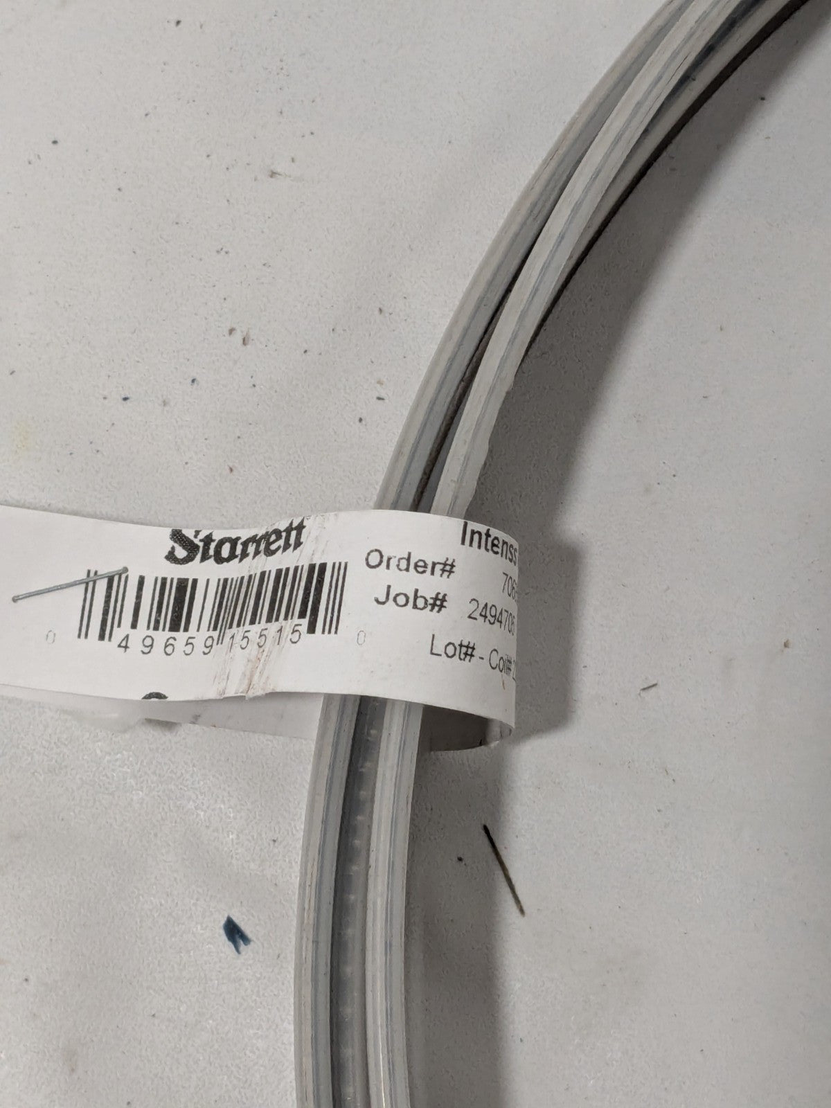 Starrett Welded Bandsaw Blade: 10' Long x 3/4" Wide x 6 to 10 TPI 9920