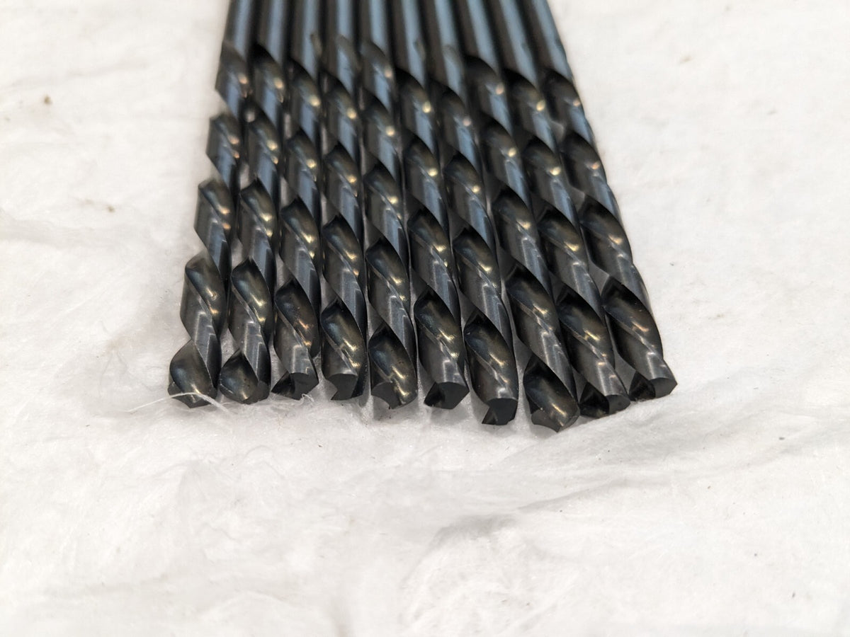 Jobber Drills 10pc: #2, 118 deg Point HSS 01228022