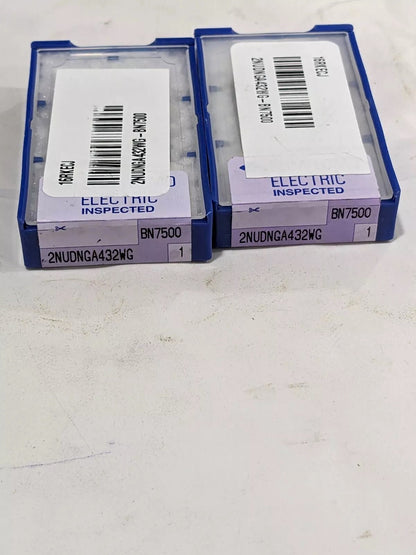SUMITOMO PCBN Turning Insert: 2NUDNGA432WG-BN7500 Qty 2 16RKECJ