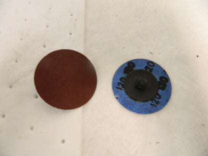 Tru-Maxx 2" 120 Grit Aluminum Oxide Quick Change Disc approx 100 ct. 65226938