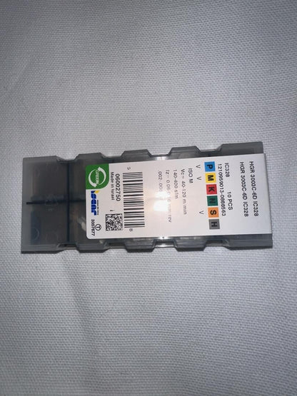 ISCAR Grooving Insert: HGR3003 IC328, Solid Carbide 10pc 6002750