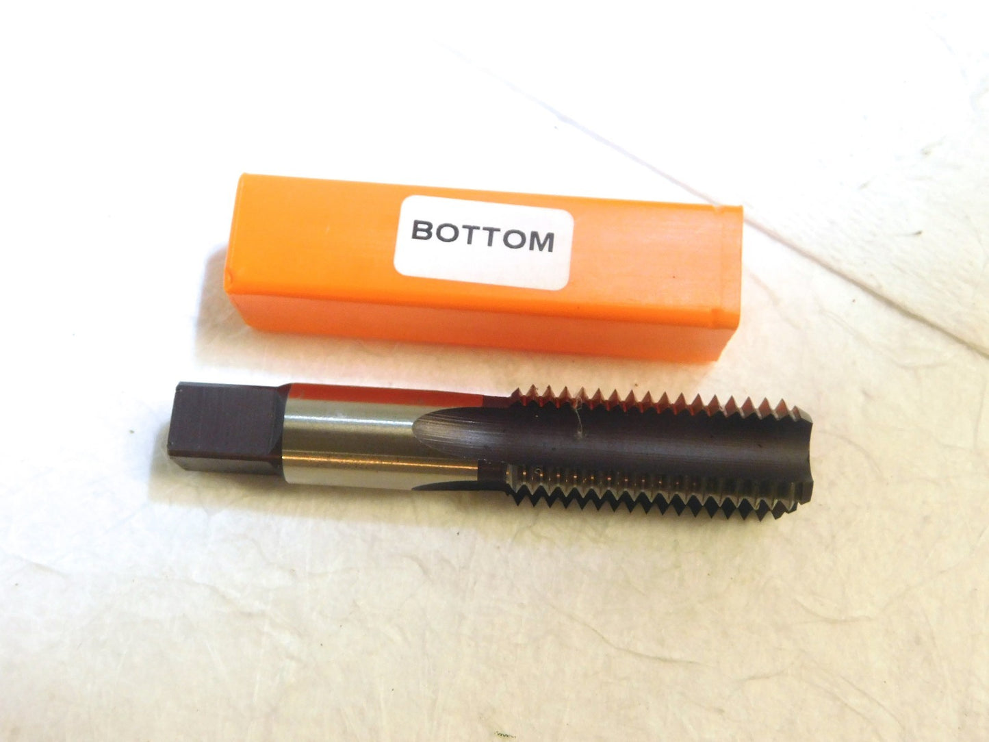 Hertel Bottoming Chamfer Tap 1-1/8-7 UNC 2-9/16 Thread Lgth 5-7/16L 02384477