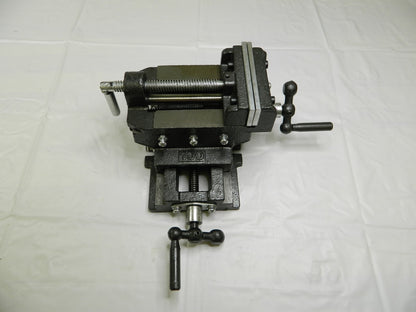 Horizontal Drill Press Vise 3-35/64 Jaw Opening 428-8314
