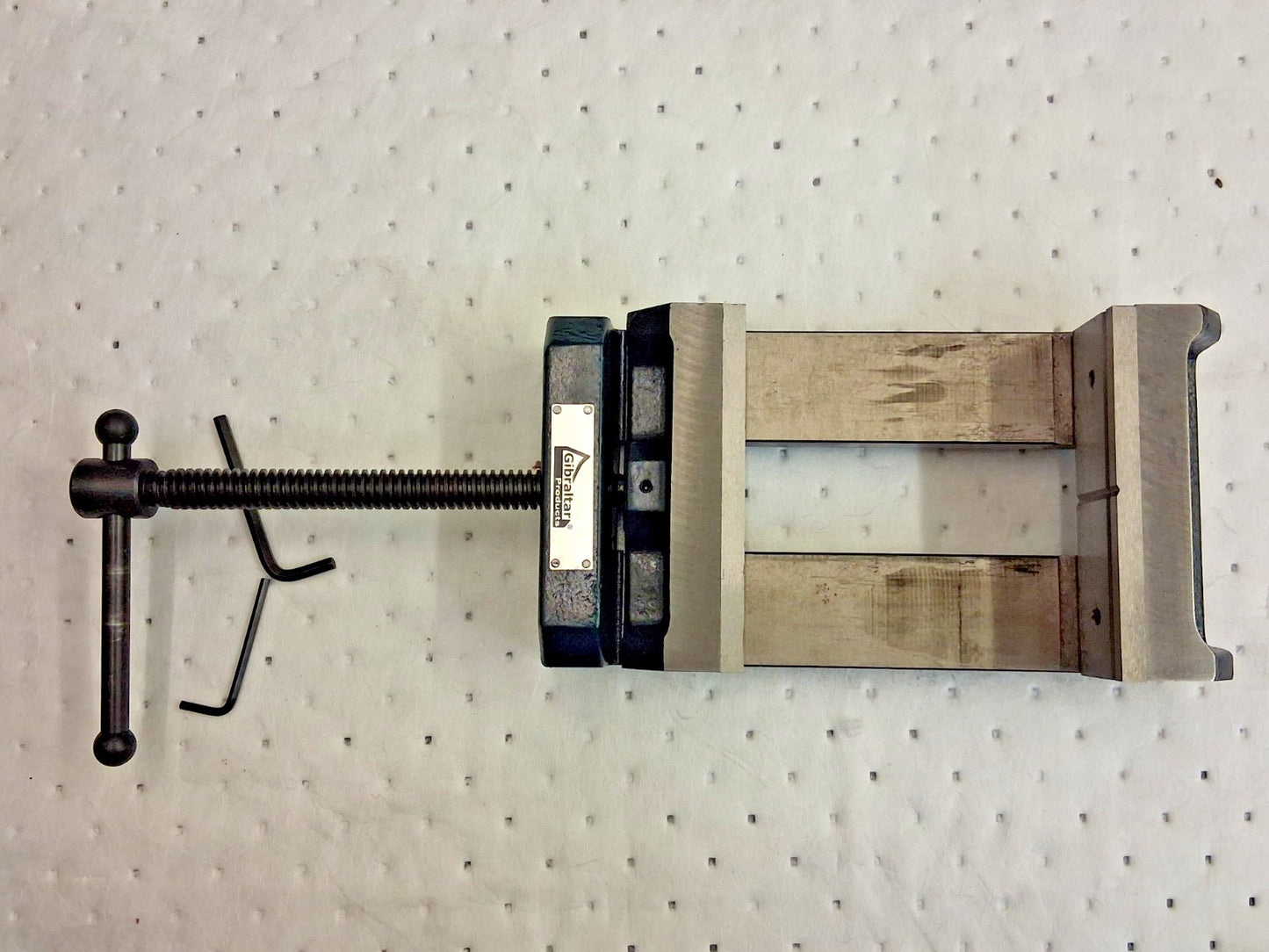 Gibraltar Horizontal Drill Press Vise 6" Jaw Width 6" Jaw Opening 428-74072